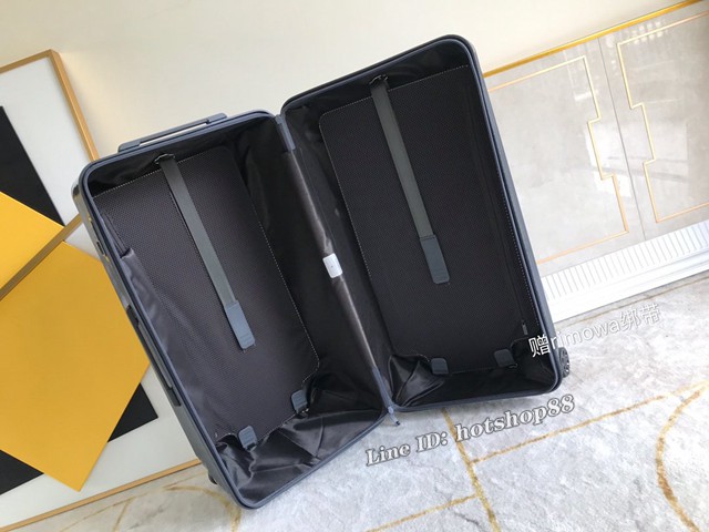 RIMOWA行李箱方胖子四輪拉杆箱 全新色彩系列 型號90043 日默瓦PC拉鏈箱 gdx1204